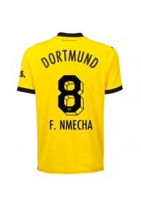 Fotbalové Dres Borussia Dortmund Felix Nmecha #8 Domácí Oblečení 2023-24 Krátký Rukáv